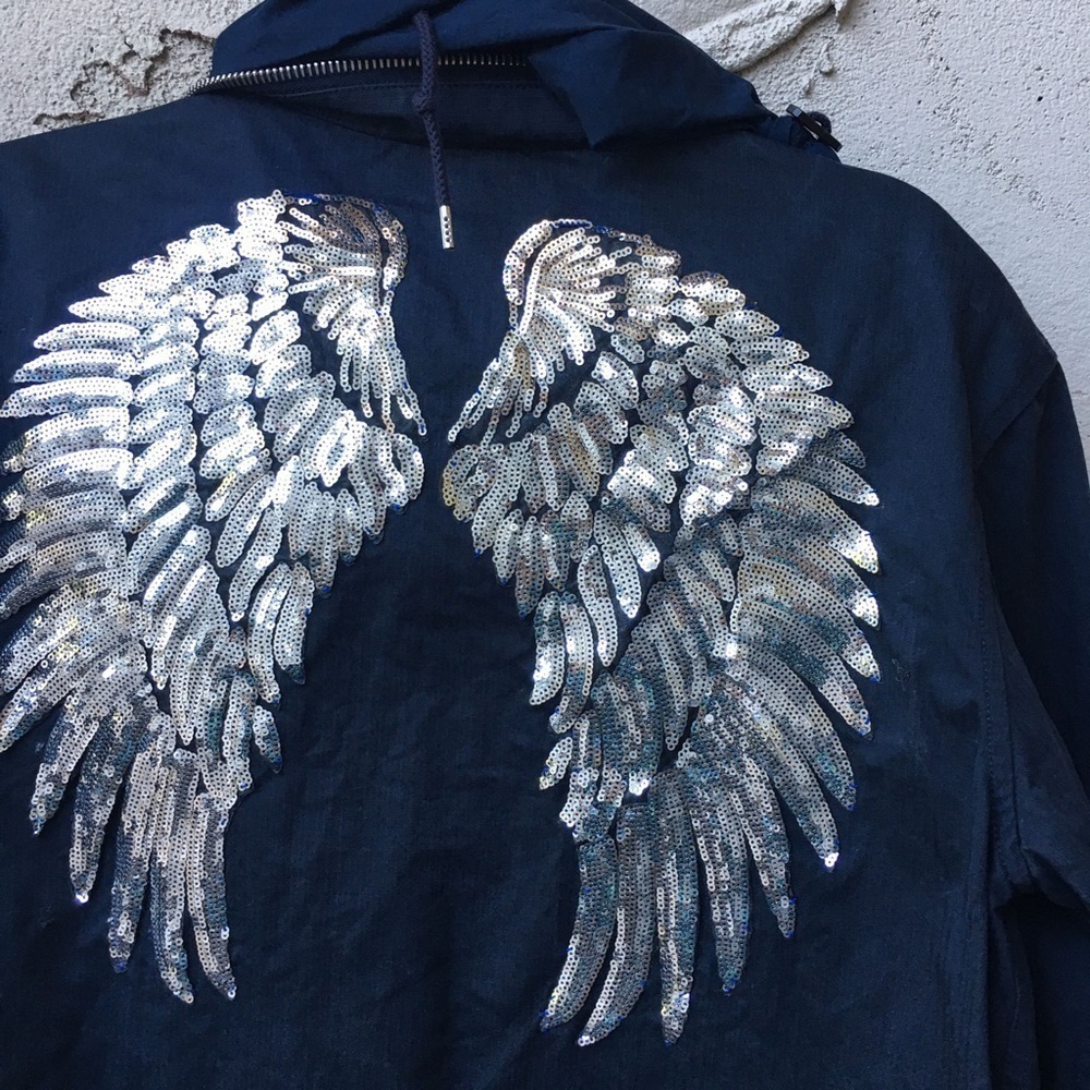 A.P.C Sequin Angel Wings Coat Size S - Picture 3 of 11